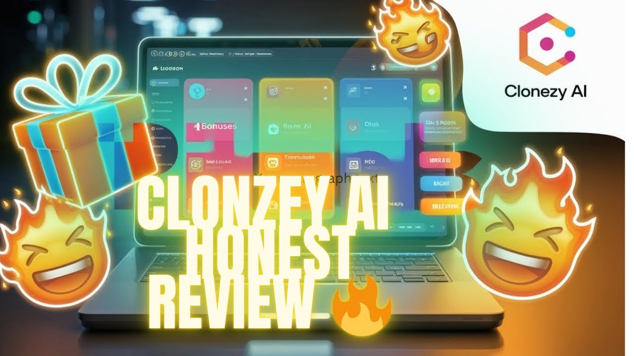 "Is It Worth Your Money 💰?Clonezy AI Honest Review!"  + FREE BONUS 🎁