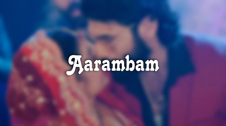Aarambam thulumbum | slowed | badboyz.