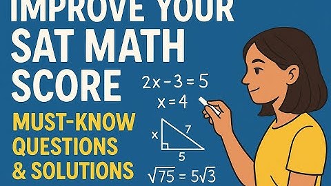 Official SAT math questions equivalent expressions 3.1