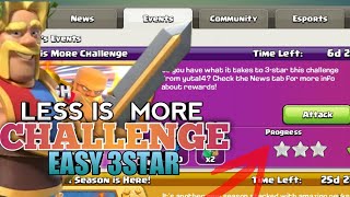 EASILY 3 STAR CLASH FEST CHALLENGE || CLASH OF CLANS ||#coc #YQCQPYPVR