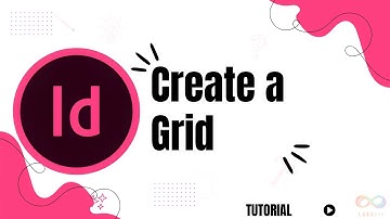 How to create a grid in InDesign