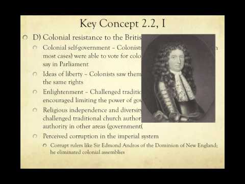 AP US History Curriculum Period 2 1607 1754