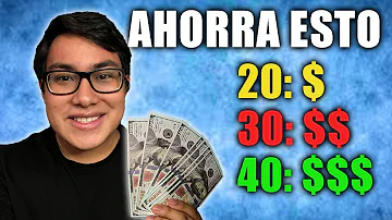 ¿Qué debe ahorrar por edad?