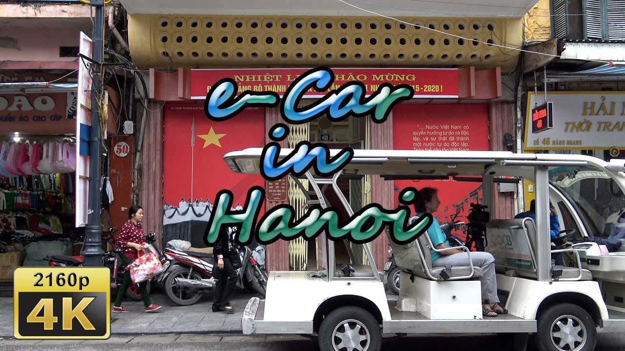 green car tour hanoi