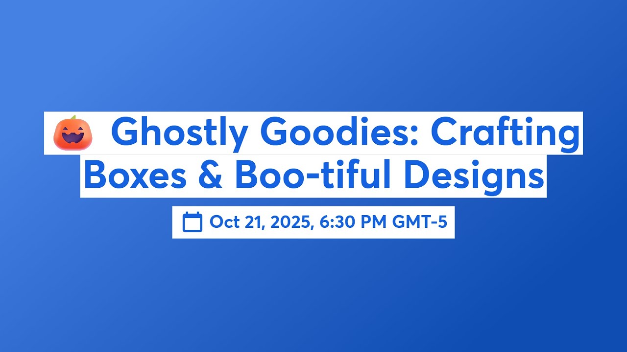 🎃 Ghostly Goodies: Crafting Boxes & Boo-tiful Designs