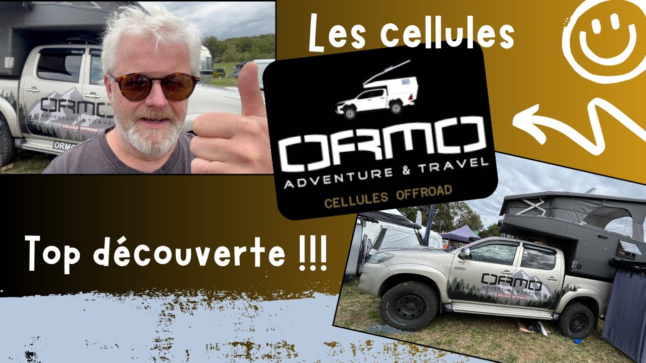 Vanlife - Top découverte !!! Les cellules amovibles ORMO Camper - Présentation complète