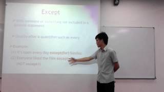 English Enhancement Programme (EEP) Grammar Presentation Advanced Level 3