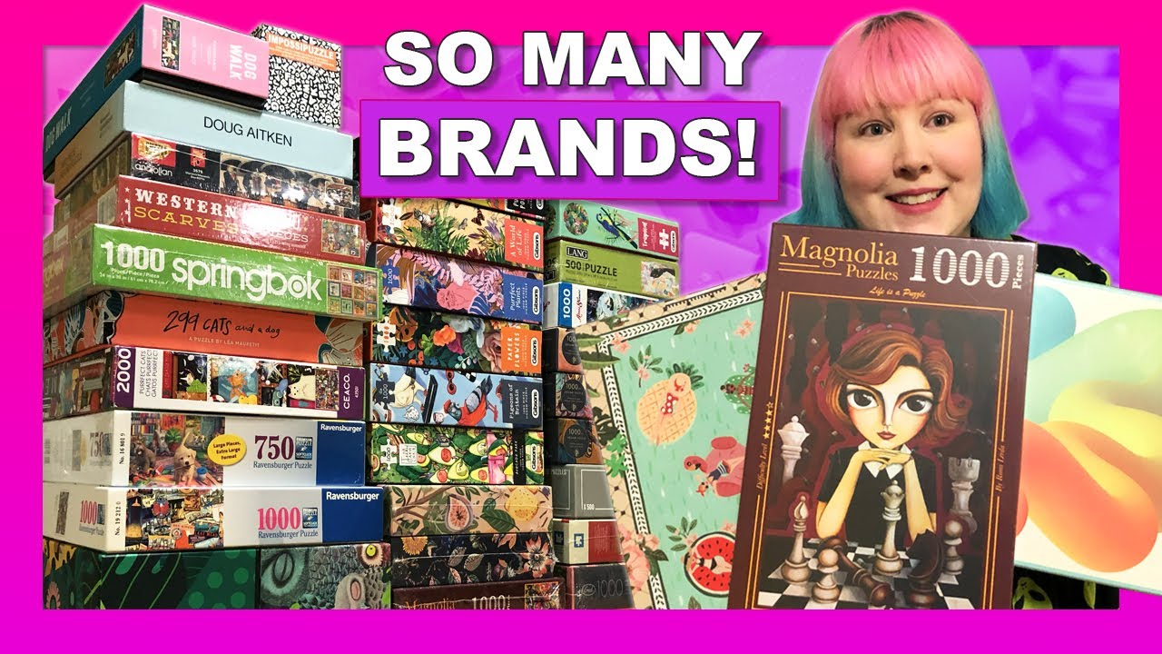 Monthly puzzle haul | March