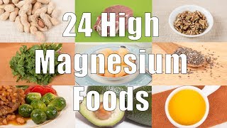 24 High Magnesium Foods (700 Calorie Meals) DiTuro Productions