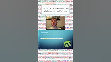 Dictionaries are a must know, find out in my new video! #coding #programming #python #code