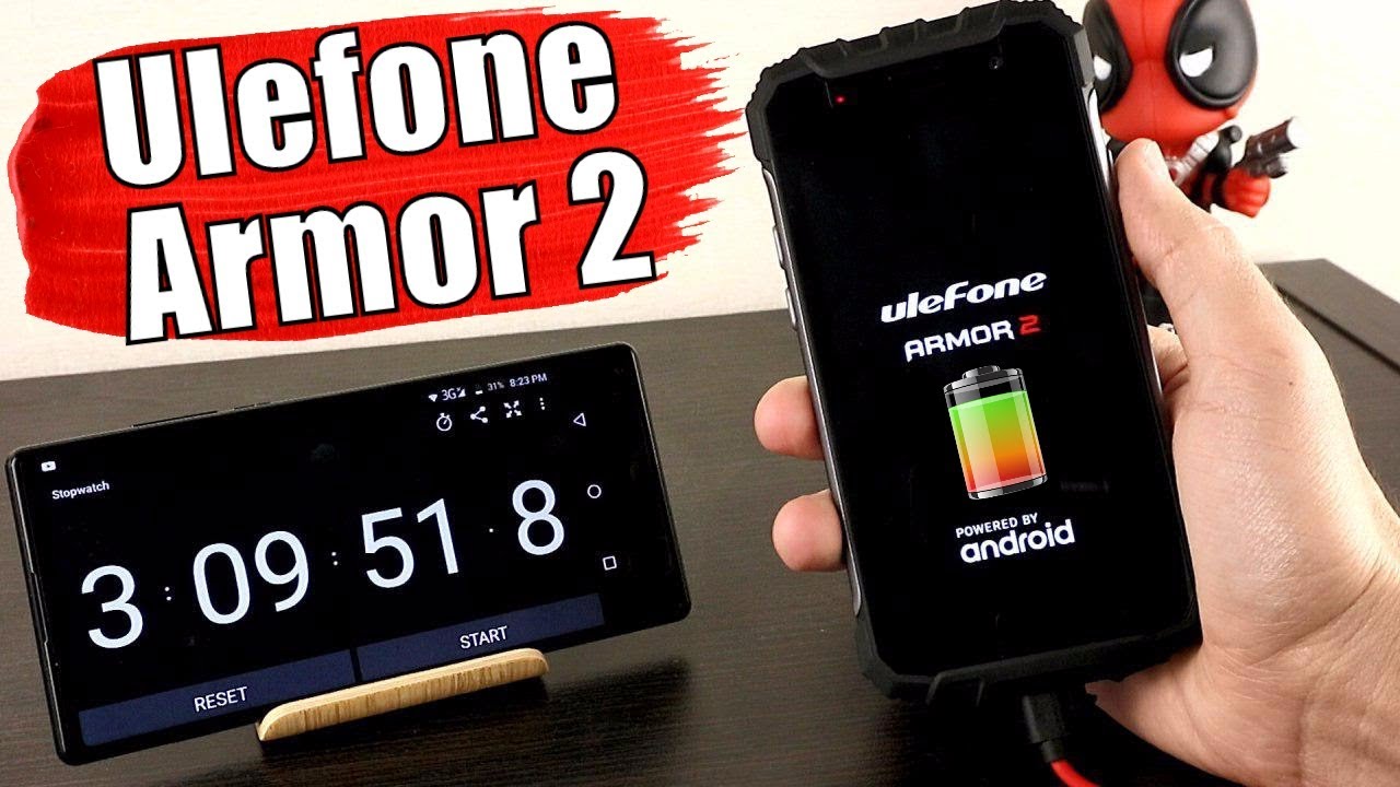 Ulefone Armor 2 Battery Life and Charging Time