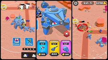 Mech War: Robot Army Gameplay