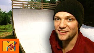 Jackass Special: Bam Margera's Expensive Sports Cars \& Private 7-Foot Mini Ramp | Cribs