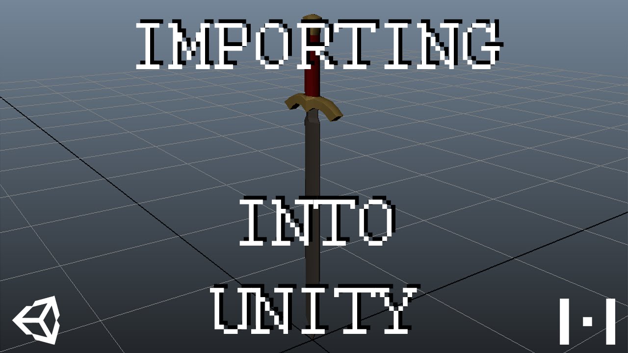 How to Import 3D  Models  into Unity  YouTube