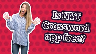 Is NYT Crossword app free? screenshot 1