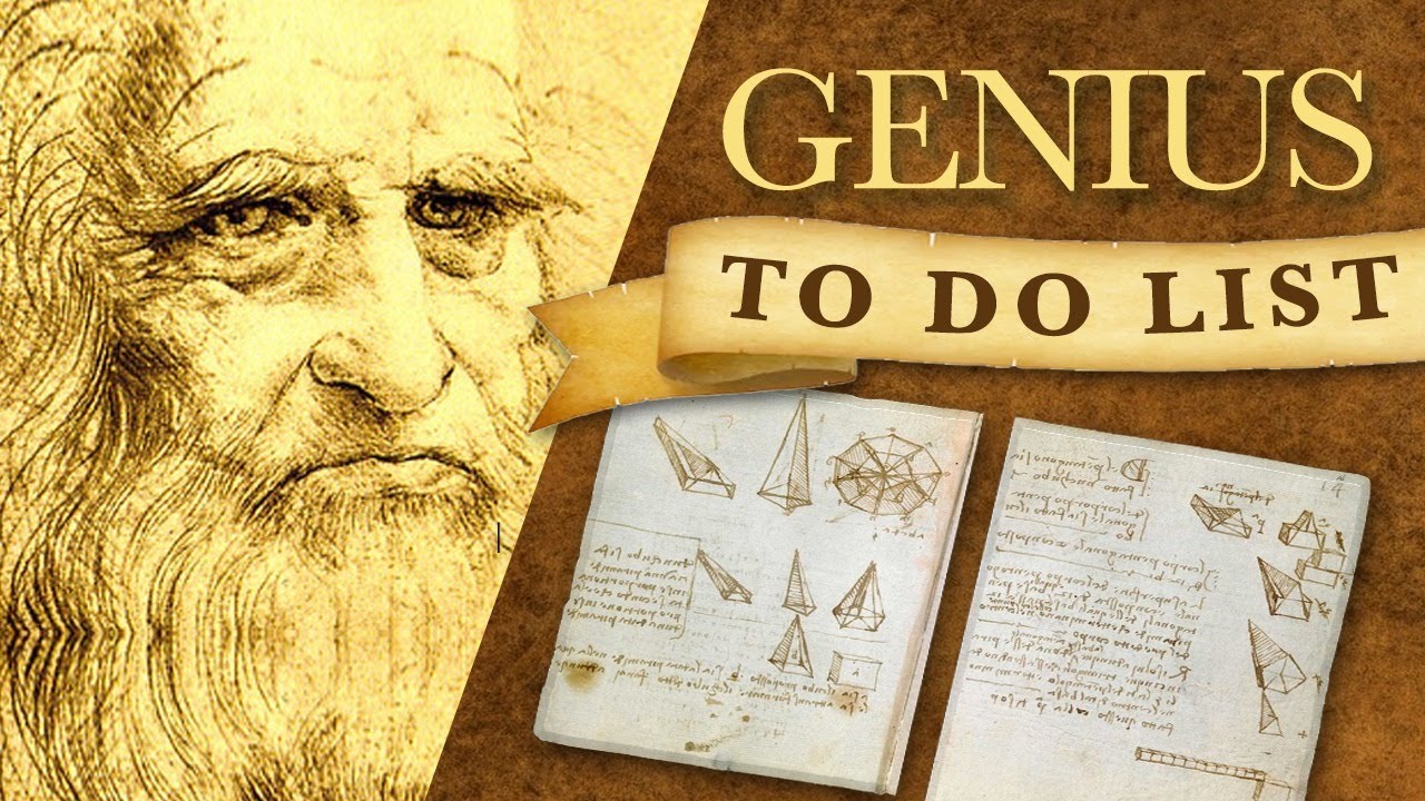 How To Make To-Do Lists Like Leonardo Da Vinci (Life Changing)