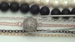 18Mm Oxidized Sterling Silver Disc,1.76Cts Of Pave Champagne Diamonds - Pks1306