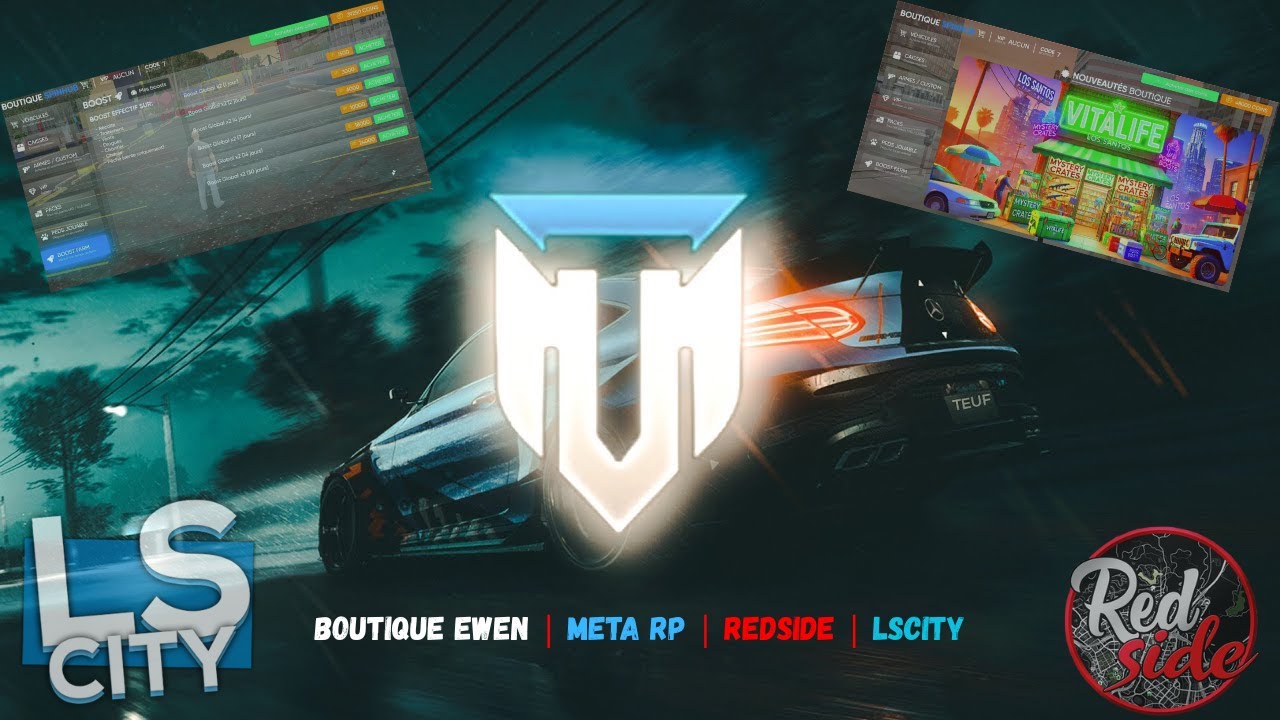 [FIVEM] Boutique Ewen | STANDALONE | RedSide | LSCity | MetaRP - YouTube