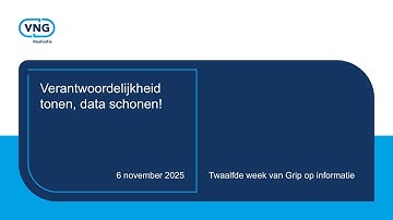 Grip op informatie: Webinar 