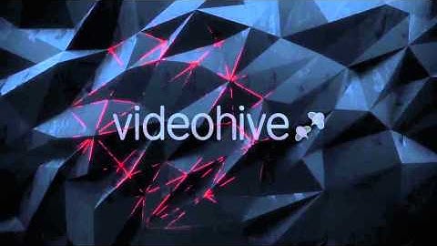 After Effects project - Black Polygons