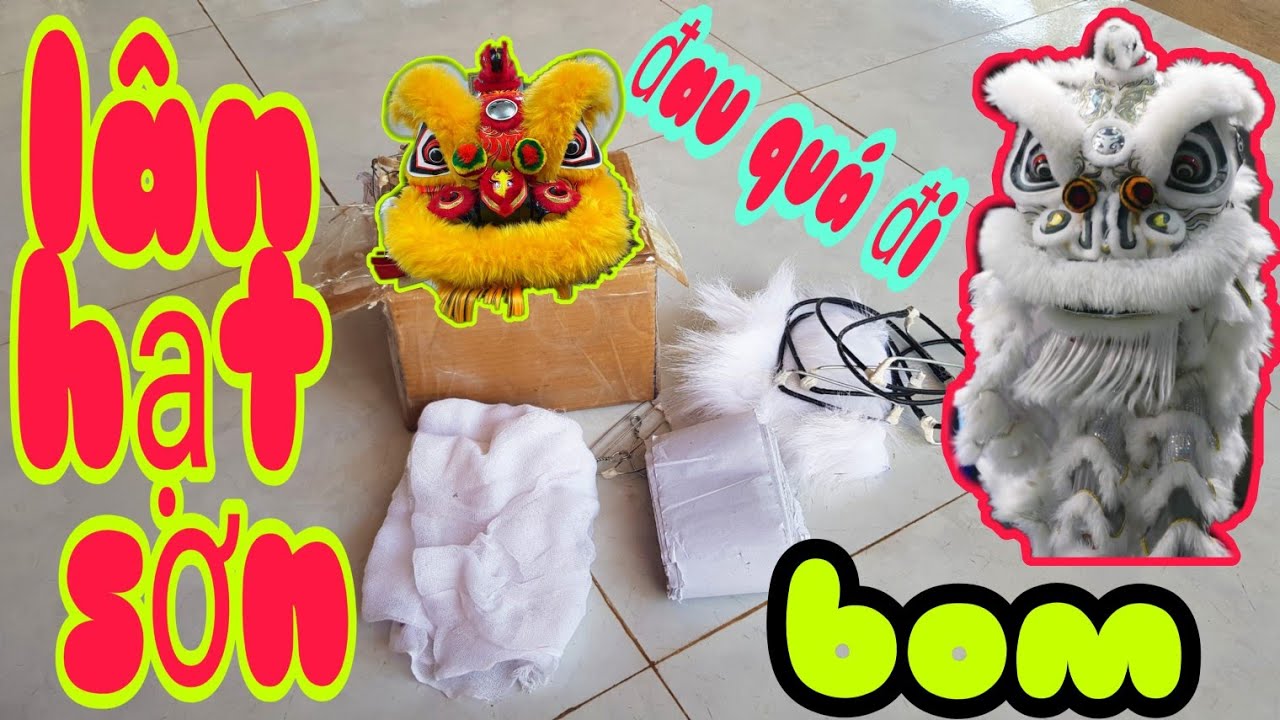 KN – Khui Hàng B.o.m Bán Lân Mỏ Tròn Giá Rẻ Bạn Khánh Nhỏ Đoàn LSR Hưng Long Cần Giờ / Lion Dance