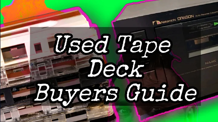 What To Look For When Buying A USED Cassette Player.