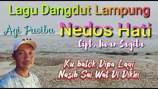 Lagu Dangdut Lampung NEDOS HATI || Cipt. Iwan Sagita || cover Agi Pusiba.