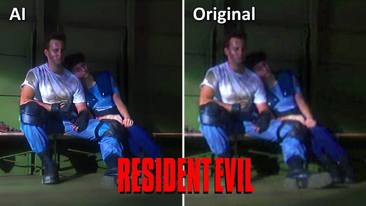 Resident Evil 1996 FMV's #18 Ending 3 (Remastered via AI Machine