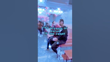 Two Wizards of MATHS 🥶 in One Frame #ssc #rakeshyadav #gaganpratap #ssccgl #shorts