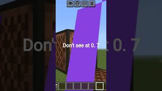 don't see at 0.7 speed #gaming #minecraft #coppersan