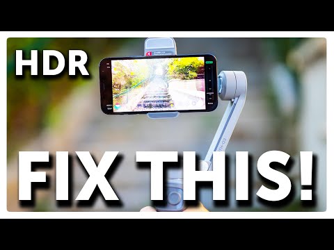 iPhone HDR Videos looking overexposed? Watch this!