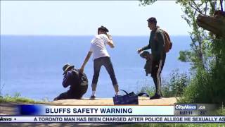 Scarborough Bluffs trespassers risk safety, hefty fines for photo ops