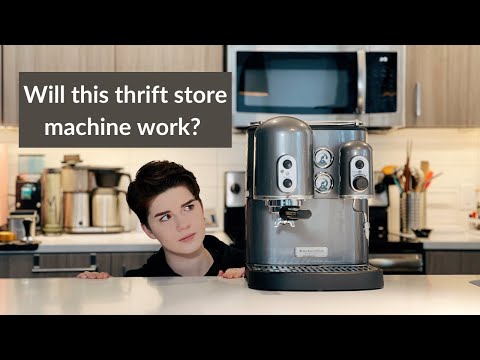 I Bought A 20 Year Old Thrift Shop Espresso Machine