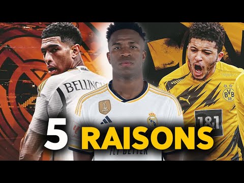 🏆REAL MADRID VS DORTMUND : 5 RAISONS DE CROIRE EN LA VICTOIRE