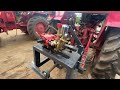 Tractor pto attached Aspee htp water service pump model ps/16 good pressure @Mohantractorslife