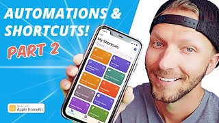 AWESOME HomeKit Automations & Shortcuts: Part 2 - Morning Brief + Automation Server w/ PushCuts!