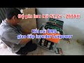 Độ quả pin lưu trữ cực khủng 51.2v - 260AH kết hợp mạch BMS giao tiếp inverter hybrid Luxpower SNA