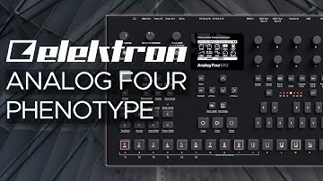 Elektron Analog Four Sound Pack: Presets for Ambient, Techno and Electronica