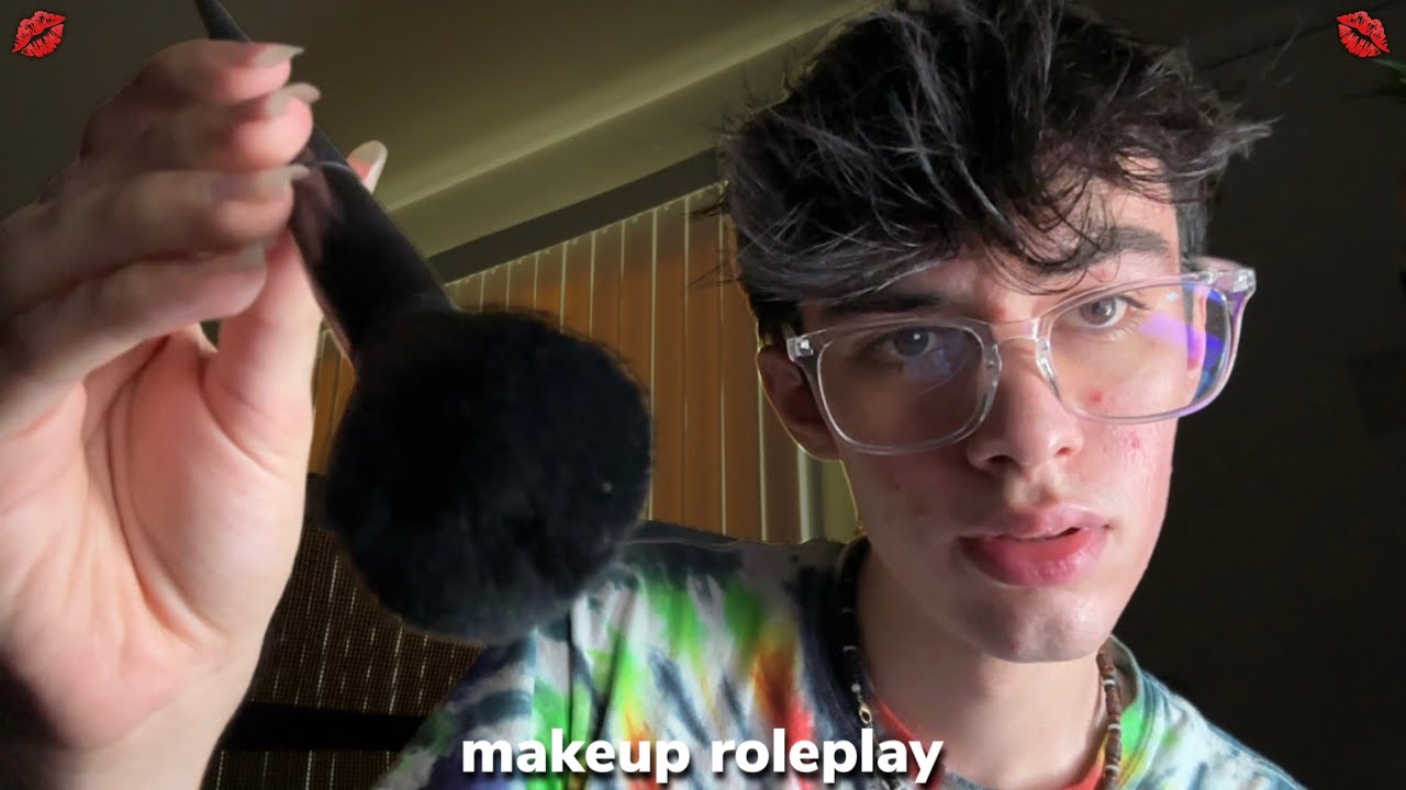 ASMR Doing Your Makeup | Personal Attention 💋 - YouTube