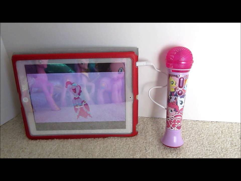 My Little Pony Sing Along Microphone with MP3/Ipad 