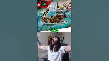 Ranking all of the lego Jurassic world rebirth sets with memes #lego #legomeme #legosets #legoreview