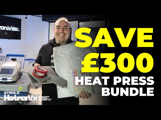 Saving £300 on a Brand New Hotronix Heat Press 