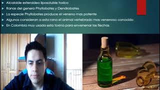 Historia de la toxicologia batracotoxina