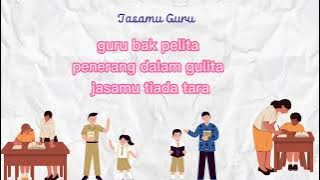 lirik lagu 'jasamu guru'