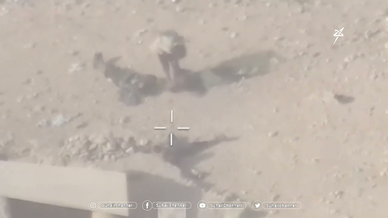 المجاميع الحوثية ممزقة في الجبهة الجنوبية لمحافظة #مأرب