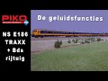 Piko 21662 NS E186 TRAXX met NS ICRmh Bds stuurrijtuig