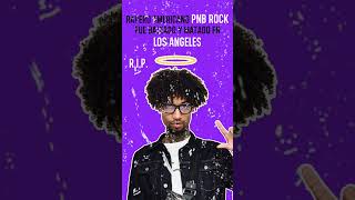 El rapero Americano PnB Rock fue baleado y matado en Los Angeles. #pnbrock #hiphop #rap