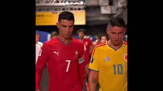 portugal vs Colombia intense draw match #fifa #fifaworldcup #ronaldo #football #footballshorts