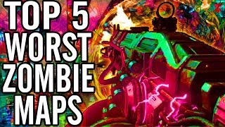 "Top 5" "Worst Zombie Maps"/"Hardest Zombie Maps" ~ "CoD WaW, Bo & Bo2 Zombies"! "OFFICIAL"