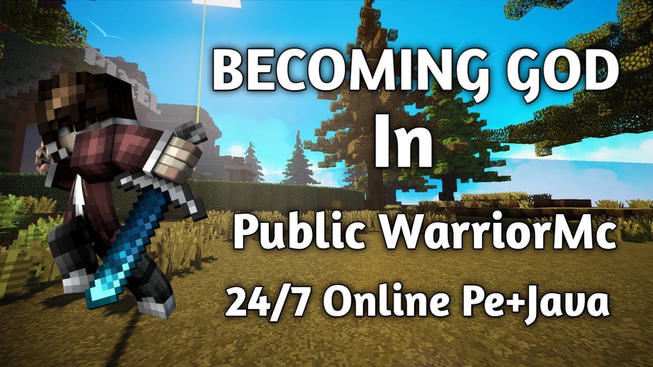 BECOMING GOD IN PUBLIC WARRIORMC 👼|| JOIN NOW JAVA + PE || 24/7 ONLINE ...